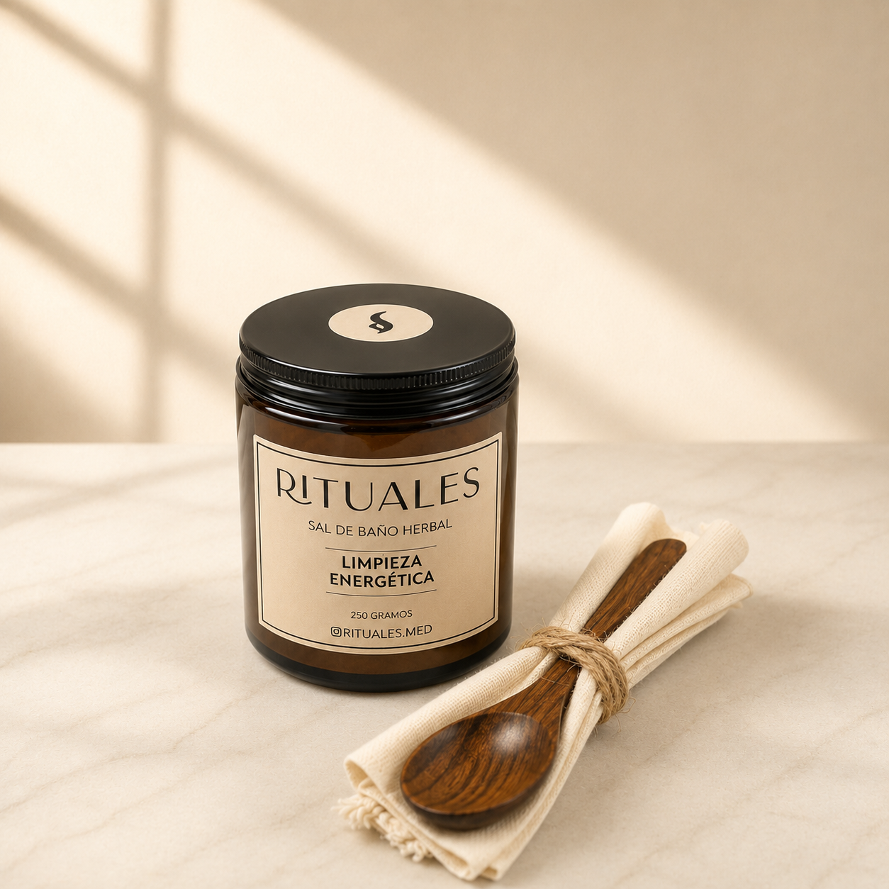 Sal de baño herbal - Limpieza Energética